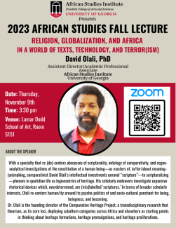 ASI Fall 2023 Lecture Flyer