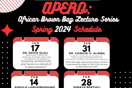 Apero Spring 24 Schedule